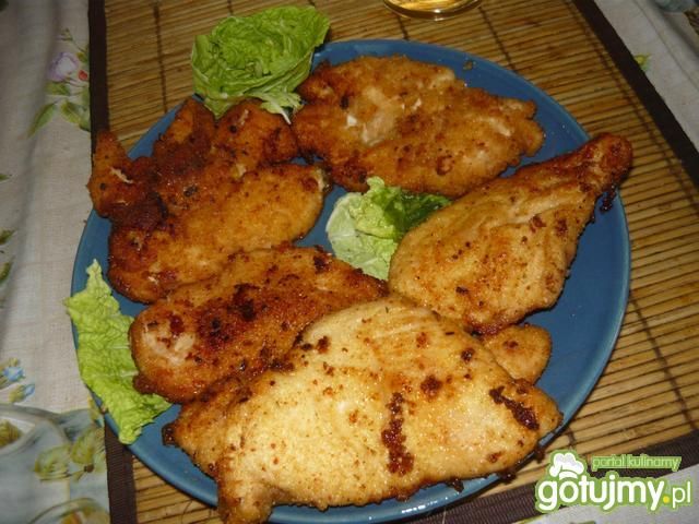 Pierś z kurczaka w ostrej panierce