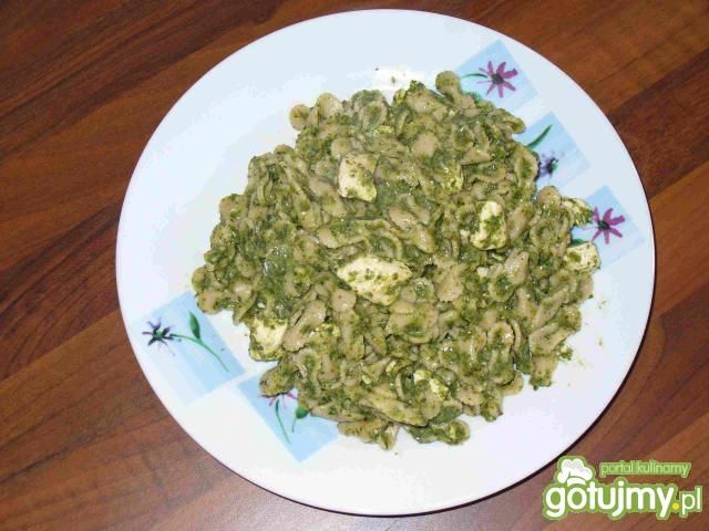 Pierś z kurczaka w szpinaku