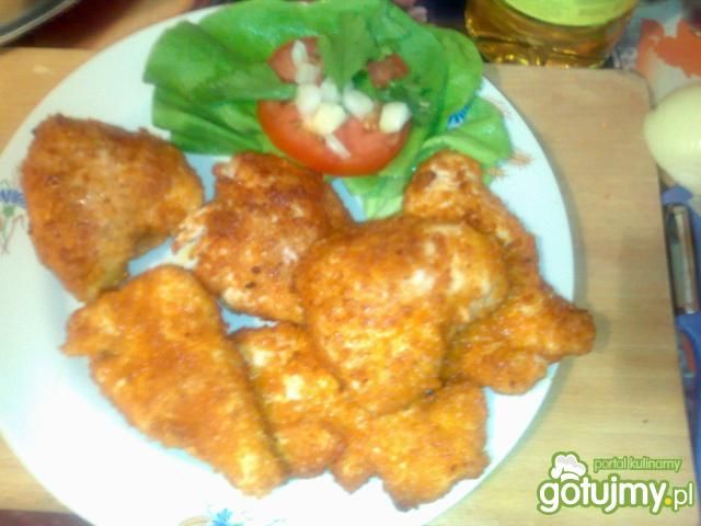 Pierś z kurczaka w złocistej skorupce Pierś z kurczaka w złocistej skorupce
