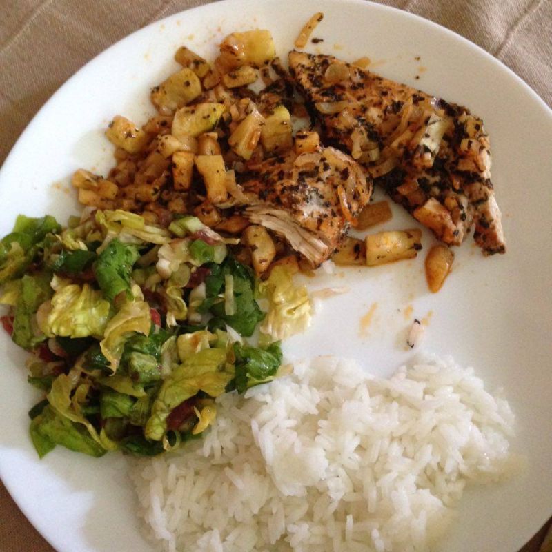 Pierś z kurczaka z warzywami