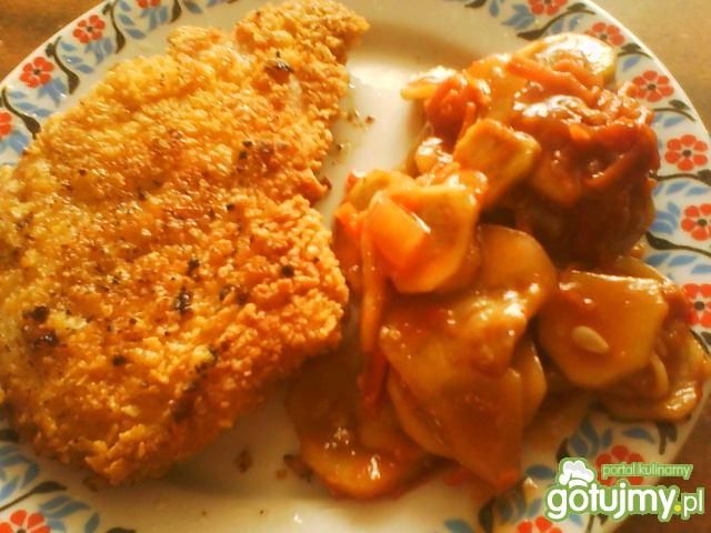 Pierś z kurczka w kukurydzianej panierce Pierś z kurczka w kukurydzianej panierce