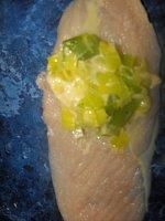 Piersi kurczaka faszerowane poren i sere Piersi kurczaka faszerowane poren i sere