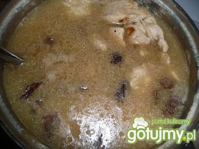piersi w sosie grzybowym