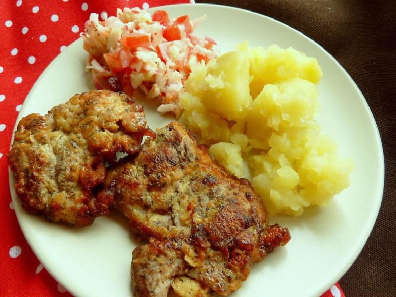 Piersi z kurczaka w cieście miodowo-musztardowym