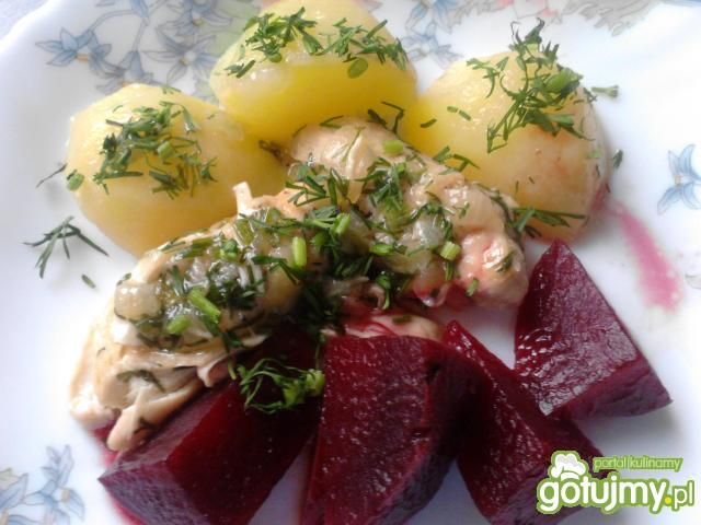 Piersi z kurczaka w sosie koperkowym Piersi z kurczaka w sosie koperkowym