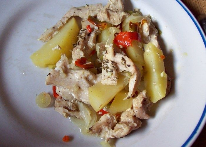 Piersi z kurczaka w warzywach Piersi z kurczaka w warzywach