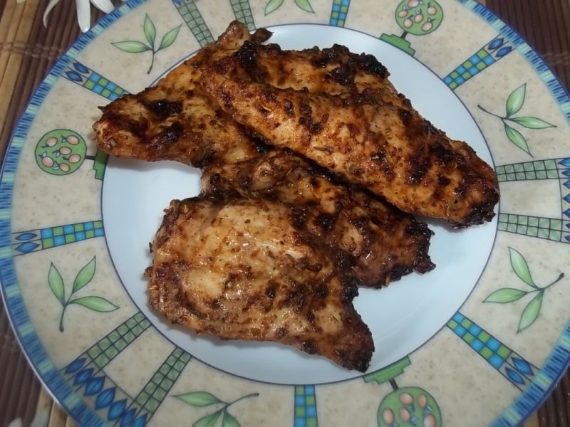 Piersi z kurczaka z grilla