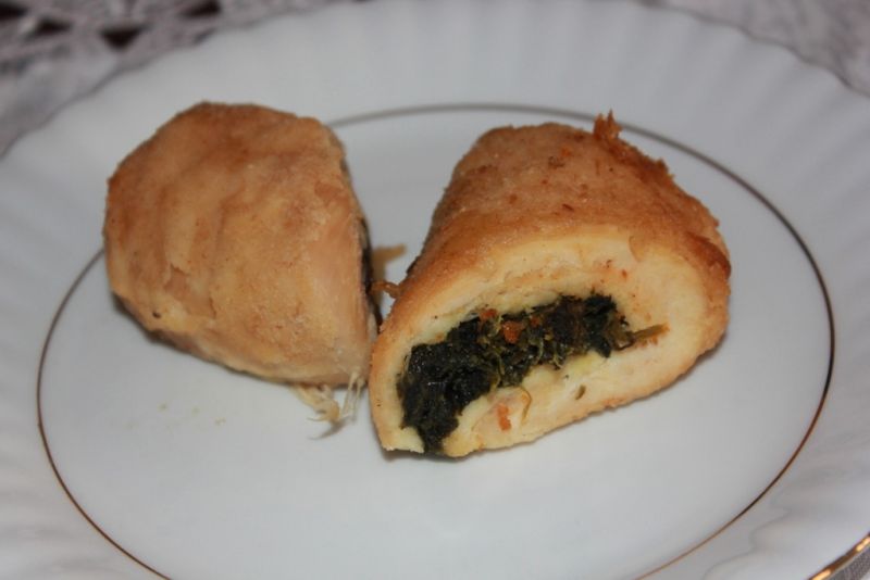 Piersi ze szpinakiem 