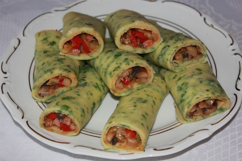 Pietruszkowe naleśniki 