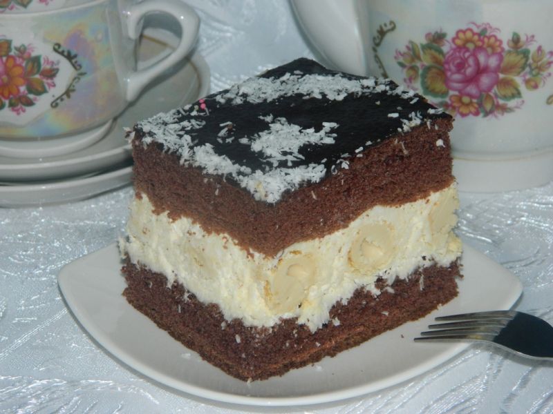 Pijak z kulkami kokosowymi