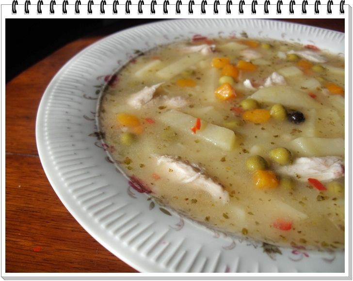 Pikantna kartoflanka Eli z groszkiem Pikantna kartoflanka Eli z groszkiem