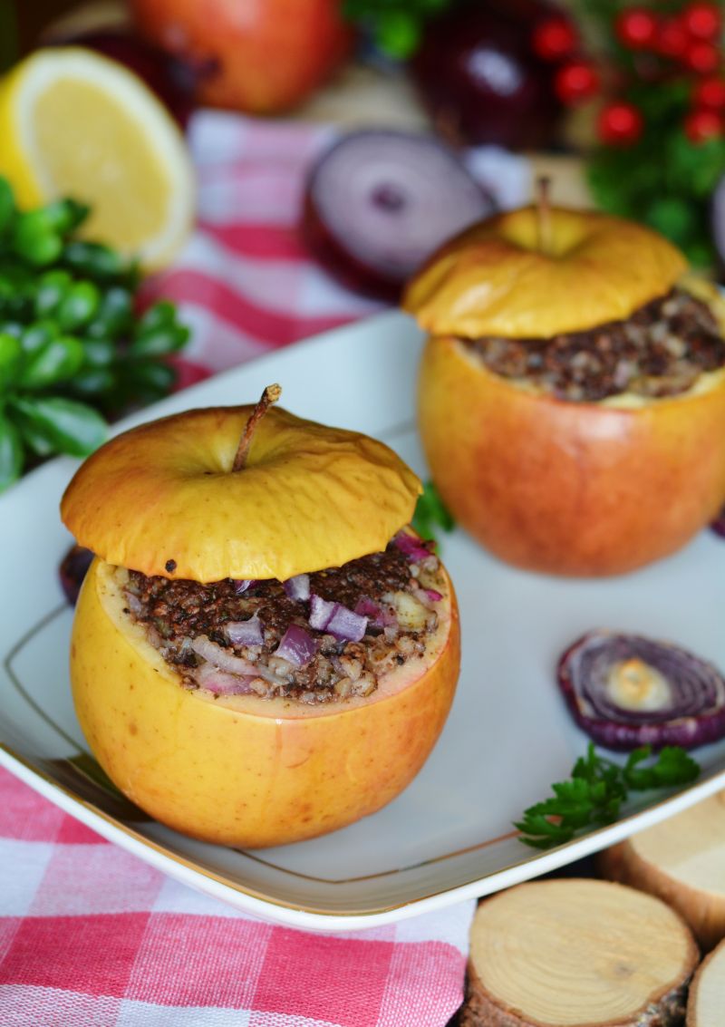 Pikantna kaszanka z jabłkową nutą  