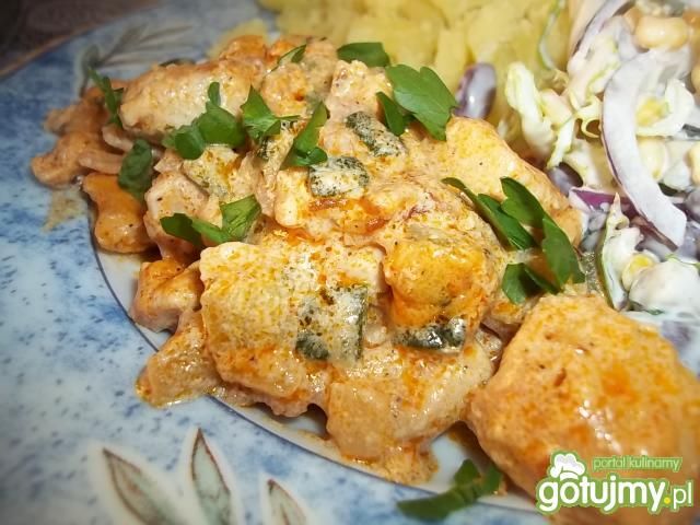 Pikantna pierś z kurczaka