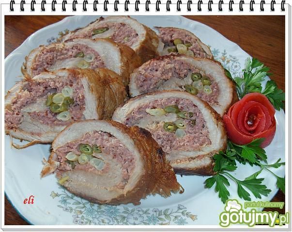 Pikantna rolada wieprzowa Eli