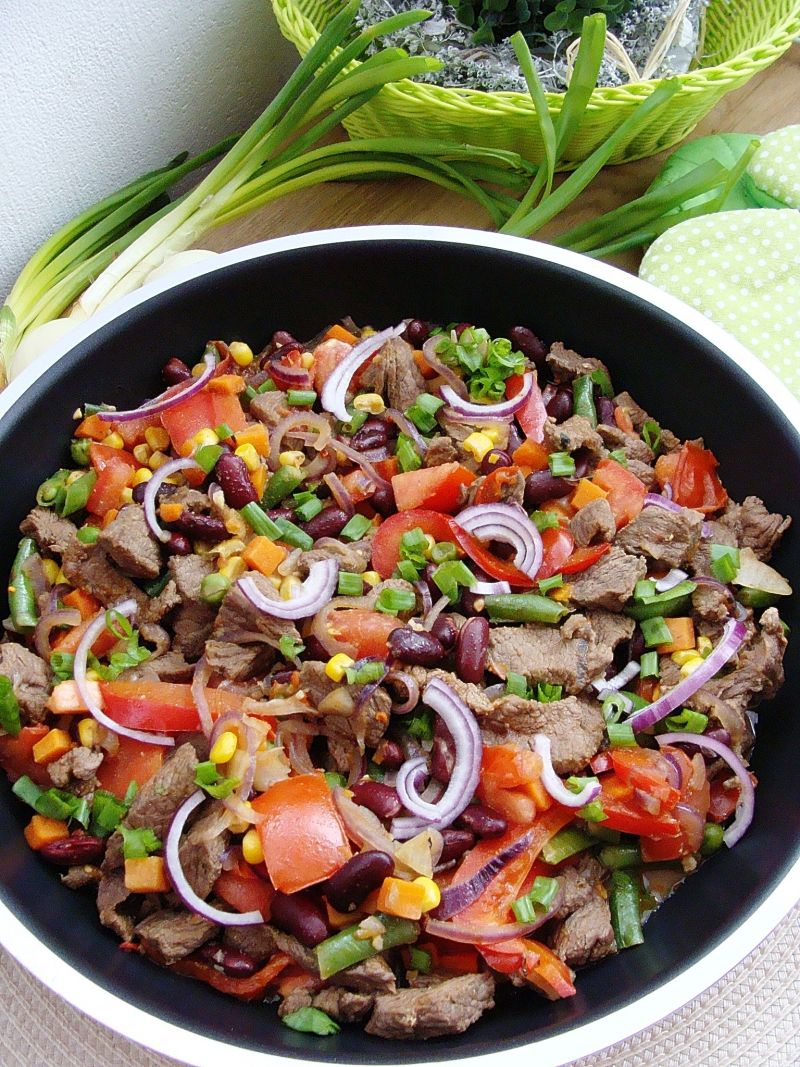 Pikantna wołowina po meksykańsku