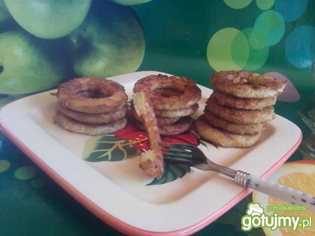 Pikantne cukiniowe krążki. Pikantne cukiniowe krążki.