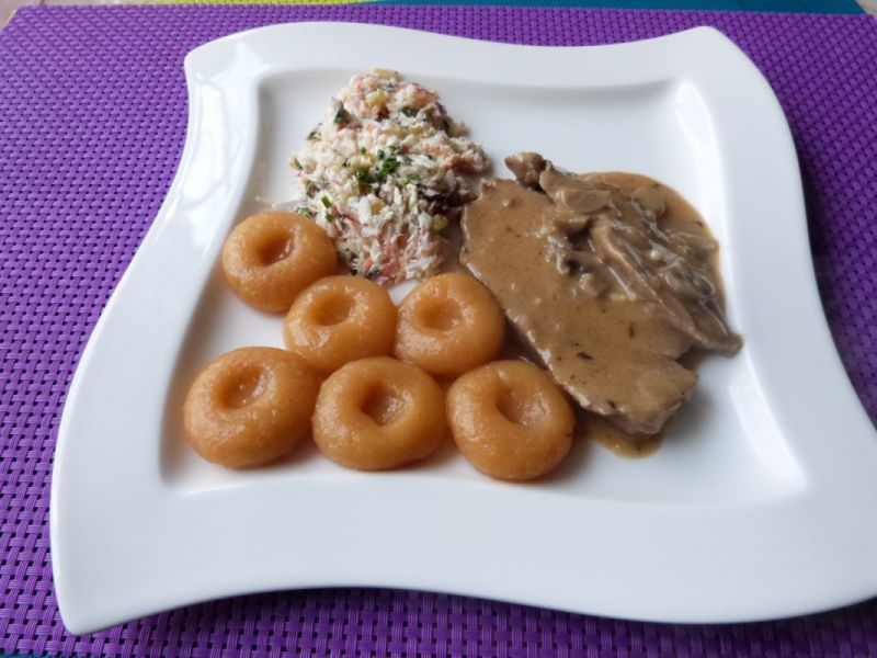 Pikantne kluseczki z papryką Pikantne kluseczki z papryką