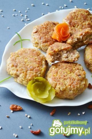 Pikantne kotleciki jęczmienne Pikantne kotleciki jęczmienne