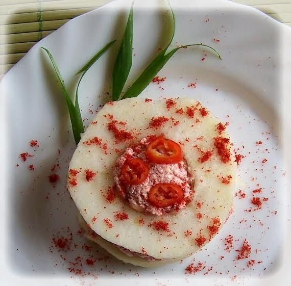 Pikantne krążki paprykowe Pikantne krążki paprykowe