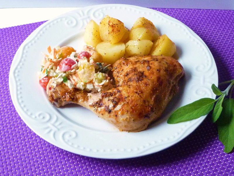 Pikantne mięso z kurczaka