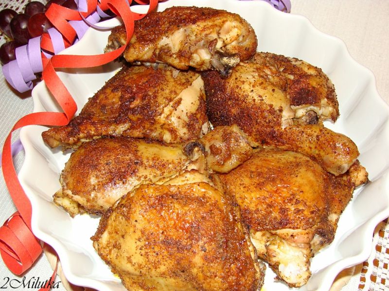 Pikantne miodowe udka