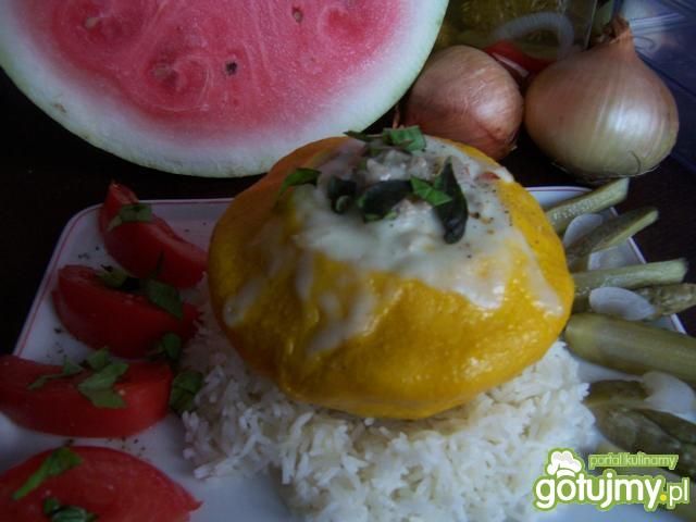 Pikantne patisony nadziewane Pikantne patisony nadziewane