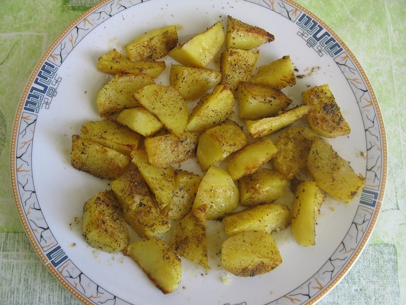 Pikantne pieczone ziemniaczki