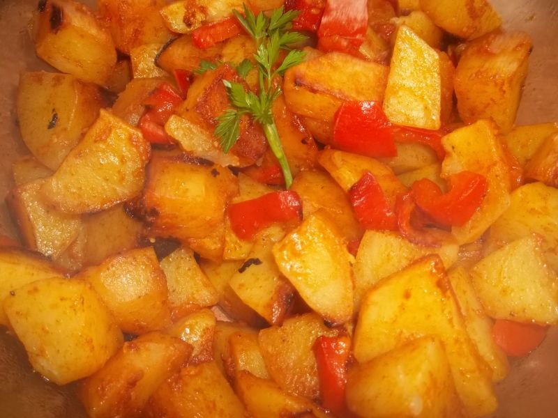 Pikantne pieczone ziemniaki Pikantne pieczone ziemniaki