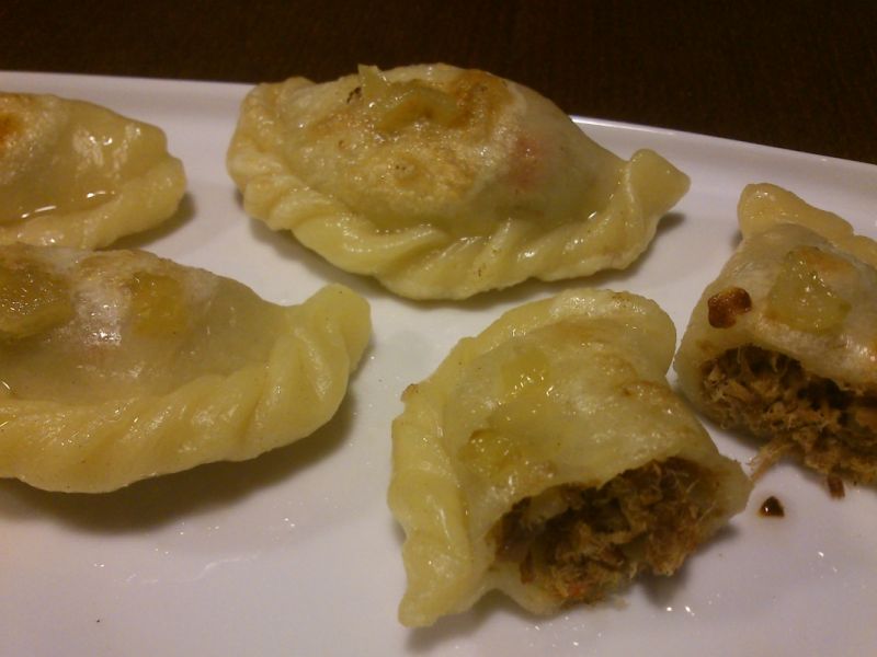 Pikantne pierogi z wołowiną Pikantne pierogi z wołowiną