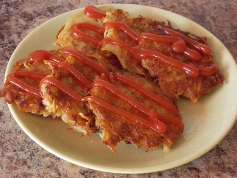 Pikantne placki ziemniaczane Pikantne placki ziemniaczane