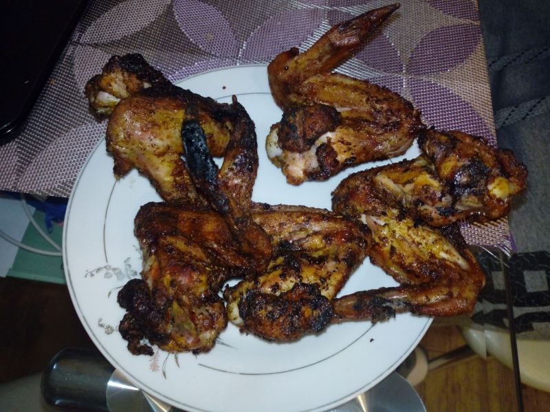 Pikantne skrzydelka z grill