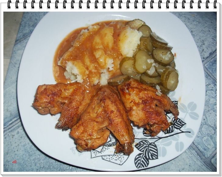 Pikantne skrzydełka z kurczaka Eli Pikantne skrzydełka z kurczaka Eli