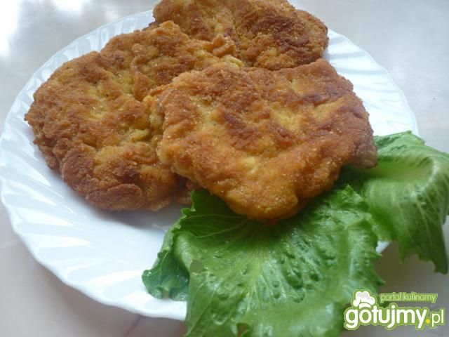 Pikantny kotlet schabowy.