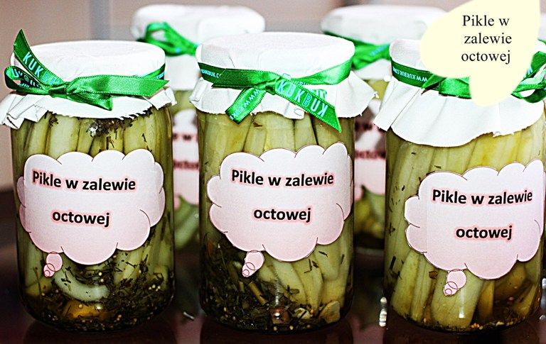 Pikle w zalewie octowej Pikle w zalewie octowej