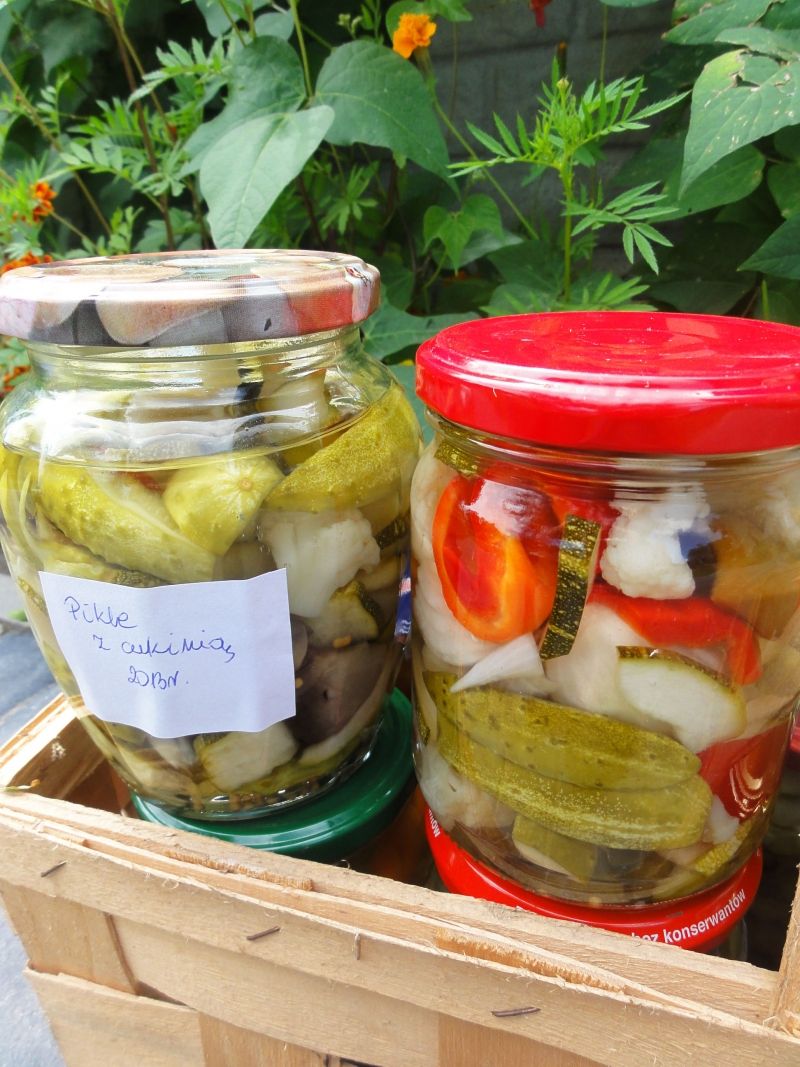 Pikle z cukinią 