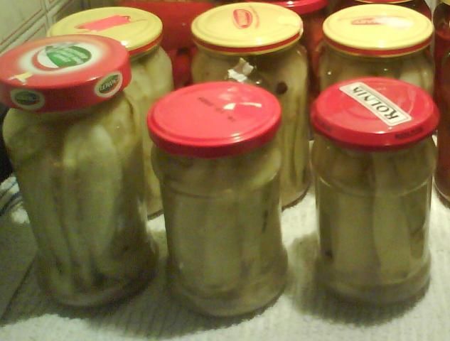 Pikle z ogórków w musztardzie