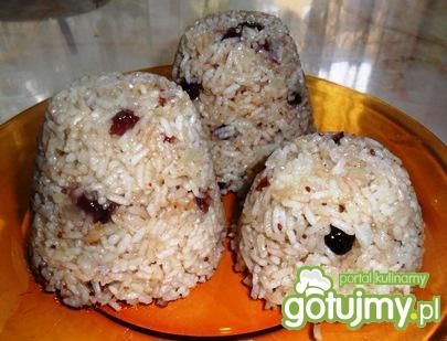 Pilaw ryżowy z żurawiną i imbirem