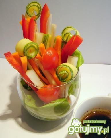  Pinzimonio- czyli bukiet z warzyw