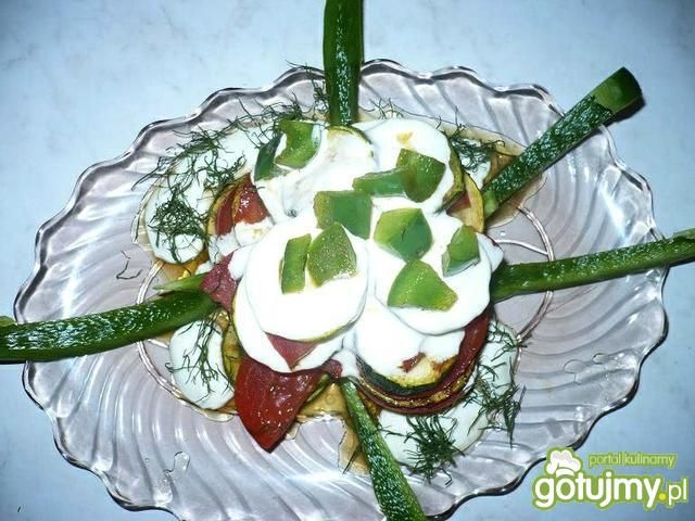 piramidka z cukinii piramidka z cukinii