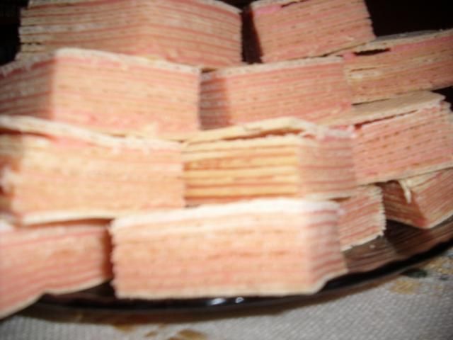 Pischinger z galaretką Pischinger z galaretką