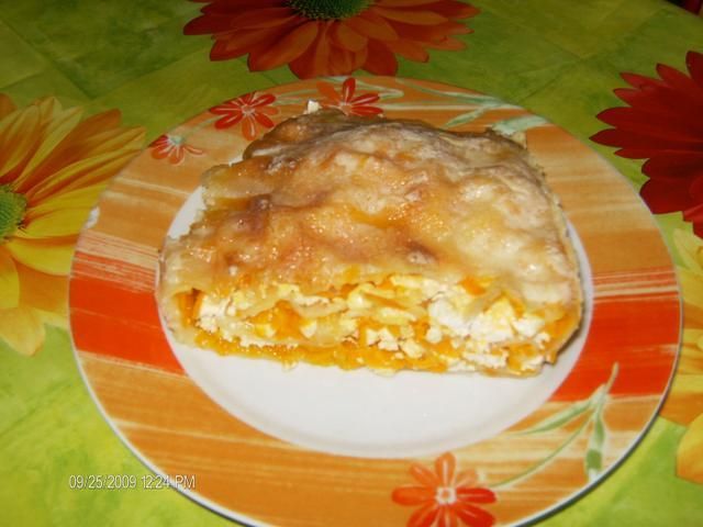 Pita z białym serem i dynia Pita z białym serem i dynia