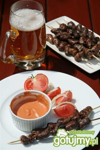 Piwne serduszka z grilla