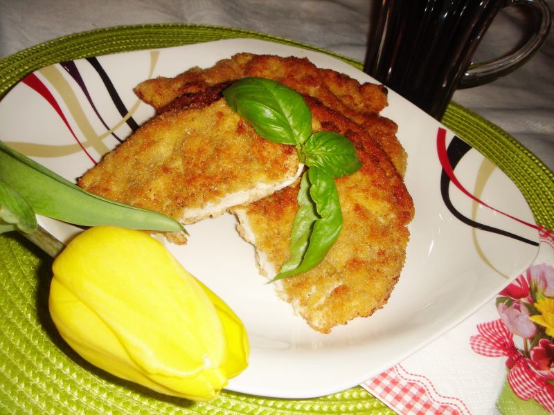 Piwno-musztardowe kotlety z kurczaka Piwno-musztardowe kotlety z kurczaka