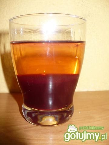 Piwo z sokiem i nalewką Piwo z sokiem i nalewką