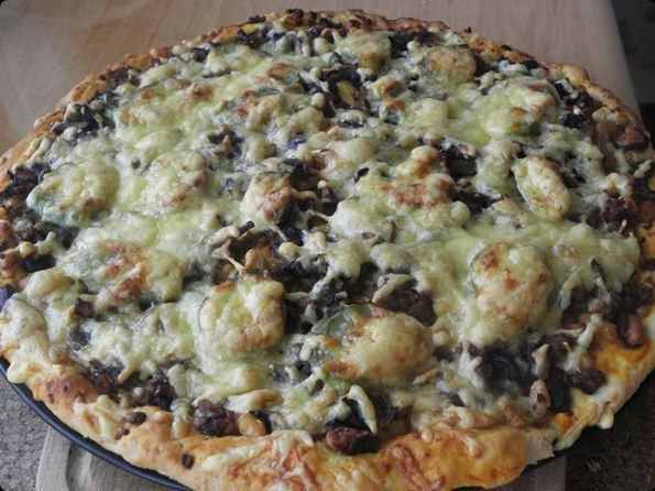 Pizza a la Mexico. Pizza a la Mexico.