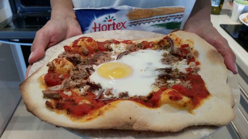 Pizza a la portuguesa 