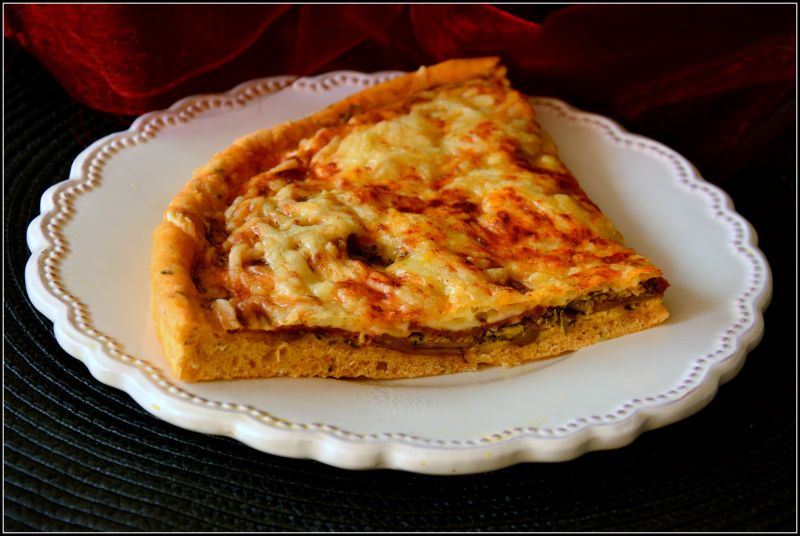 Pizza carbonara Pizza carbonara