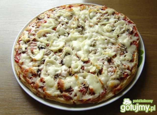 Pizza Domowa na Chlebie Tureckim ( Flade