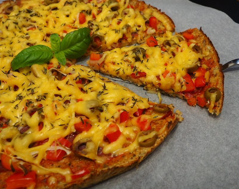 Pizza fit z kalafiora  Pizza fit z kalafiora