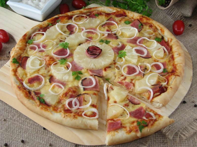Pizza  hawajska
